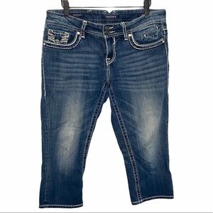Vigoss | Y2K The Brooklyn Capri Cropped Jeans | 9